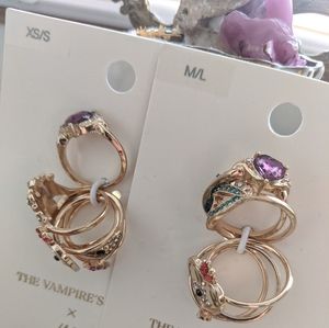 The Vampire’s Wife x H&M 5-pack rings